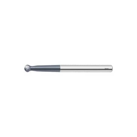 Garant Solid Carbide Ball Nose End Mill, 220 Deg, TiAlN Coated, 1 mm 207175 1
